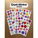 100 Adet Renkli Çiçek Sticker Seti Ajanda Planner Bullet Journal Sanat Flower Etiket Çıkartma 100 Adet Renkli Çiçek Sticker Seti Ajanda Planner Bullet Journal Sanat Flower Etiket Çıkartma