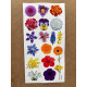 100 Adet Renkli Çiçek Sticker Seti Ajanda Planner Bullet Journal Sanat Flower Etiket Çıkartma 100 Adet Renkli Çiçek Sticker Seti Ajanda Planner Bullet Journal Sanat Flower Etiket Çıkartma
