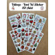101 Adet Yılbaşı, Yeni Yıl Temalı Sticker Seti - Noel, Kardan Adam, Çam Ağacı, Hediye Paketi, Etiket 101 Adet Yılbaşı, Yeni Yıl Temalı Sticker Seti - Noel, Kardan Adam, Çam Ağacı, Hediye Paketi, Etiket