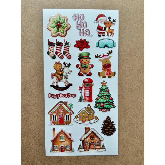 101 Adet Yılbaşı, Yeni Yıl Temalı Sticker Seti - Noel, Kardan Adam, Çam Ağacı, Hediye Paketi, Etiket 101 Adet Yılbaşı, Yeni Yıl Temalı Sticker Seti - Noel, Kardan Adam, Çam Ağacı, Hediye Paketi, Etiket
