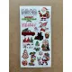 101 Adet Yılbaşı, Yeni Yıl Temalı Sticker Seti - Noel, Kardan Adam, Çam Ağacı, Hediye Paketi, Etiket