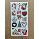 101 Adet Yılbaşı, Yeni Yıl Temalı Sticker Seti - Noel, Kardan Adam, Çam Ağacı, Hediye Paketi, Etiket
