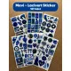 107 Adet Mavi Temalı Sticker Seti Ajanda Planner Bullet Journal Sanat Art Blue Etiket Çıkartma 107 Adet Mavi Temalı Sticker Seti Ajanda Planner Bullet Journal Sanat Art Blue Etiket Çıkartma