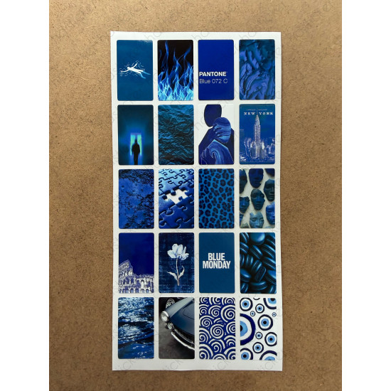 107 Adet Mavi Temalı Sticker Seti Ajanda Planner Bullet Journal Sanat Art Blue Etiket Çıkartma 107 Adet Mavi Temalı Sticker Seti Ajanda Planner Bullet Journal Sanat Art Blue Etiket Çıkartma
