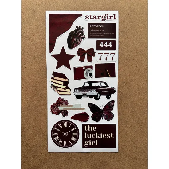 108 Adet Bordo Temalı Sticker Seti Ajanda Planner Bullet Journal Sanat Art Cherry Etiket Çıkartma 108 Adet Bordo Temalı Sticker Seti Ajanda Planner Bullet Journal Sanat Art Cherry Etiket Çıkartma
