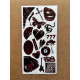 108 Adet Bordo Temalı Sticker Seti Ajanda Planner Bullet Journal Sanat Art Cherry Etiket Çıkartma 108 Adet Bordo Temalı Sticker Seti Ajanda Planner Bullet Journal Sanat Art Cherry Etiket Çıkartma