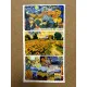11 Adet Van Gogh Kredi Kartı Banka Akbil Ulaşım Öğrenci Kart Kaplama Etiket Sticker Çıkartma Seti