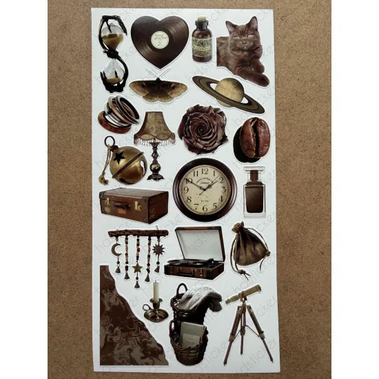 121 Adet Kahverengi Temalı Sticker Seti Ajanda Planner Vintage Retro Bullet Journal Sanat Art Brown Etiket Çıkartma 121 Adet Kahverengi Temalı Sticker Seti Ajanda Planner Vintage Retro Bullet Journal Sanat Art Brown Etiket Çıkartma