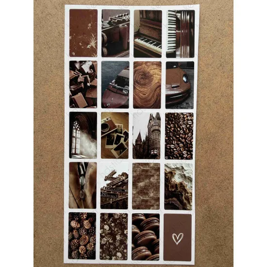 121 Adet Kahverengi Temalı Sticker Seti Ajanda Planner Vintage Retro Bullet Journal Sanat Art Brown Etiket Çıkartma 121 Adet Kahverengi Temalı Sticker Seti Ajanda Planner Vintage Retro Bullet Journal Sanat Art Brown Etiket Çıkartma