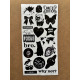 121 Adet Siyah Temalı Sticker Seti Ajanda Planner Bullet Journal Sanat Art Black Etiket Çıkartma 121 Adet Siyah Temalı Sticker Seti Ajanda Planner Bullet Journal Sanat Art Black Etiket Çıkartma
