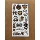 124 Adet Leopar Temalı Sticker Seti Ajanda Planner Bullet Journal Laptop Telefon Etiket Çıkartma 124 Adet Leopar Temalı Sticker Seti Ajanda Planner Bullet Journal Laptop Telefon Etiket Çıkartma