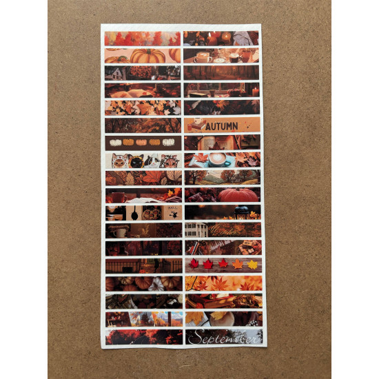 124 Adet Sonbahar Temalı Estetik Sticker Seti - Kahve, Yaprak, Balkabağı Bullet Journal Washi Etiket 124 Adet Sonbahar Temalı Estetik Sticker Seti - Kahve, Yaprak, Balkabağı Bullet Journal Washi Etiket
