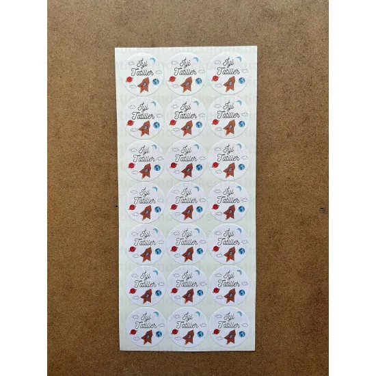 126 Adet 3 cm İyi Tatiller Yapışkanlı Sticker Karne Öğretmen Etiketi Mezuniyet Hatırası Okul Hediye 126 Adet 3 cm İyi Tatiller Yapışkanlı Sticker Karne Öğretmen Etiketi Mezuniyet Hatırası Okul Hediye