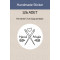 126 Adet Handmade El Yapımı Süsleme Paketleme Ambalaj Temalı Sticker Seti Etiket 3 CM P1