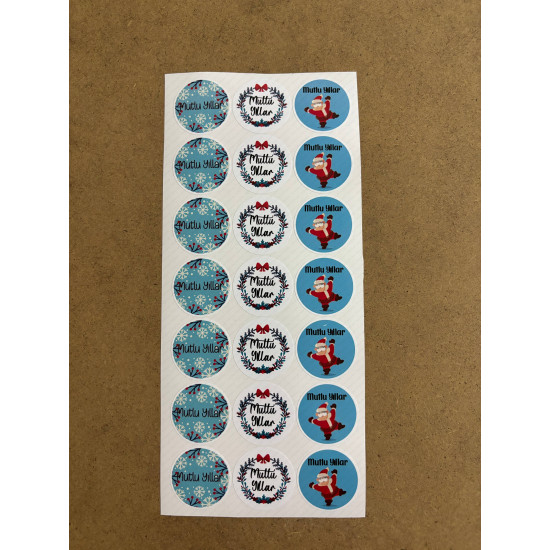 126 Adet Mutlu Yıllar Yeni Yıl Yılbaşı Sticker Etiket Seti Hediye Paketleme Ambalaj Süsleme P9 126 Adet Mutlu Yıllar Yeni Yıl Yılbaşı Sticker Etiket Seti Hediye Paketleme Ambalaj Süsleme P9