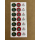 126 Adet Mutlu Yıllar Yılbaşı Temalı Yeni Yıl Sticker Etiket Hediye Paketleme Ambalaj Süsleme P2 126 Adet Mutlu Yıllar Yılbaşı Temalı Yeni Yıl Sticker Etiket Hediye Paketleme Ambalaj Süsleme P2