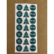 126 Adet Yılbaşı Yeni Yıl Mutlu Yıllar Sticker Etiket Hediye Paketleme Ambalaj Süsleme Dekor P10 126 Adet Yılbaşı Yeni Yıl Mutlu Yıllar Sticker Etiket Hediye Paketleme Ambalaj Süsleme Dekor P10