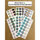 126 Adet Yılbaşı Yeni Yıl Mutlu Yıllar Sticker Etiket Seti Hediye Paketleme Ambalaj Süsleme P1 126 Adet Yılbaşı Yeni Yıl Mutlu Yıllar Sticker Etiket Seti Hediye Paketleme Ambalaj Süsleme P1