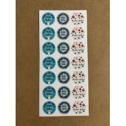 126 Adet Yılbaşı Yeni Yıl Mutlu Yıllar Sticker Etiket Seti Hediye Paketleme Ambalaj Süsleme P1 126 Adet Yılbaşı Yeni Yıl Mutlu Yıllar Sticker Etiket Seti Hediye Paketleme Ambalaj Süsleme P1