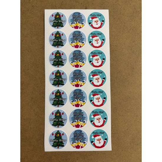 126 Adet Yılbaşı Yeni Yıl Mutlu Yıllar Sticker Etiket Seti Hediye Paketleme Ambalaj Süsleme P1 126 Adet Yılbaşı Yeni Yıl Mutlu Yıllar Sticker Etiket Seti Hediye Paketleme Ambalaj Süsleme P1