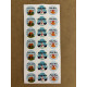 126 Adet Yılbaşı Yeni Yıl Mutlu Yıllar Temalı Sticker Etiket Hediye Paketleme Ambalaj Süsleme P7