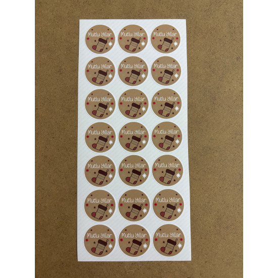 126 Adet Yılbaşı Yeni Yıl Sticker Etiket Seti Mutlu Yıllar Hediye Paketleme Ambalaj Süsleme P5 126 Adet Yılbaşı Yeni Yıl Sticker Etiket Seti Mutlu Yıllar Hediye Paketleme Ambalaj Süsleme P5