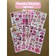 128 Adet Pembe Temalı Sticker Ajanda Planner Bullet Journal Sanat Art Pink Estetik Etiket Çıkartma 128 Adet Pembe Temalı Sticker Ajanda Planner Bullet Journal Sanat Art Pink Estetik Etiket Çıkartma