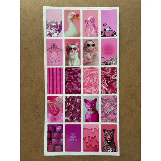 128 Adet Pembe Temalı Sticker Ajanda Planner Bullet Journal Sanat Art Pink Estetik Etiket Çıkartma 128 Adet Pembe Temalı Sticker Ajanda Planner Bullet Journal Sanat Art Pink Estetik Etiket Çıkartma
