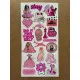 128 Adet Pembe Temalı Sticker Ajanda Planner Bullet Journal Sanat Art Pink Estetik Etiket Çıkartma 128 Adet Pembe Temalı Sticker Ajanda Planner Bullet Journal Sanat Art Pink Estetik Etiket Çıkartma