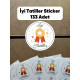 133 Adet İyi Tatiller Yapışkanlı Sticker Karne Öğretmen Etiketi Okul Hediye Paketleme Çıkartması 133 Adet İyi Tatiller Yapışkanlı Sticker Karne Öğretmen Etiketi Okul Hediye Paketleme Çıkartması