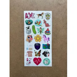 133 Adet Karışık Temalı Sticker Seti - Bullet Journal, Ajanda, Defter, Laptop Çıkartma 133 Adet Karışık Temalı Sticker Seti - Bullet Journal, Ajanda, Defter, Laptop Çıkartma