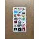 133 Adet Karışık Temalı Sticker Seti - Bullet Journal, Ajanda, Defter, Laptop Çıkartma