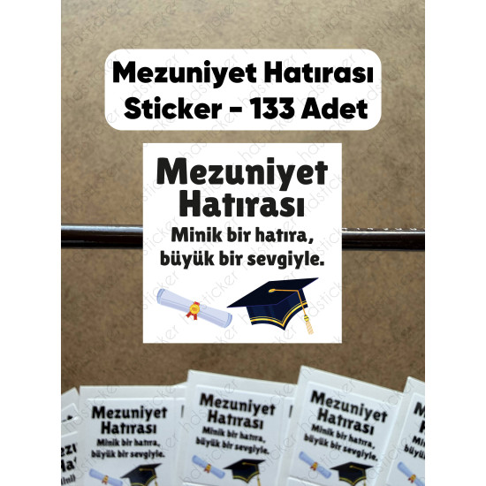 133 Adet Mezuniyet Hatırası Yapışkanlı Sticker Karne Öğretmen Etiketi Okul Hediye Veda Çıkartması 133 Adet Mezuniyet Hatırası Yapışkanlı Sticker Karne Öğretmen Etiketi Okul Hediye Veda Çıkartması