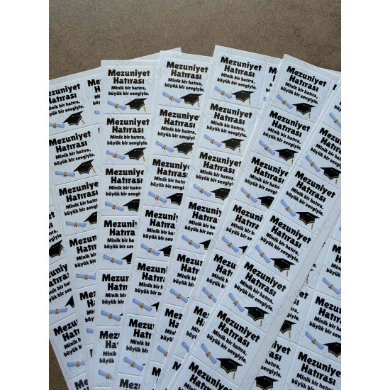 133 Adet Mezuniyet Hatırası Yapışkanlı Sticker Karne Öğretmen Etiketi Okul Hediye Veda Çıkartması 133 Adet Mezuniyet Hatırası Yapışkanlı Sticker Karne Öğretmen Etiketi Okul Hediye Veda Çıkartması