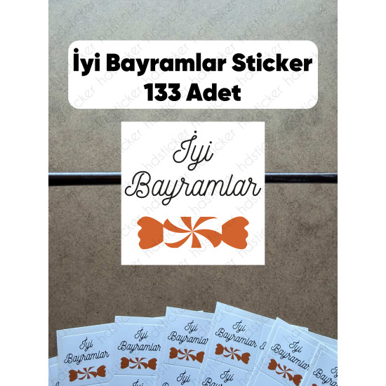 133 Adet Şeker Temalı İyi Bayramlar Sticker Ramazan Kurban Bayramı Çikolata Hediye Ambalaj Etiketi 133 Adet Şeker Temalı İyi Bayramlar Sticker Ramazan Kurban Bayramı Çikolata Hediye Ambalaj Etiketi
