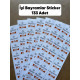 133 Adet Şeker Temalı İyi Bayramlar Sticker Ramazan Kurban Bayramı Çikolata Hediye Ambalaj Etiketi 133 Adet Şeker Temalı İyi Bayramlar Sticker Ramazan Kurban Bayramı Çikolata Hediye Ambalaj Etiketi