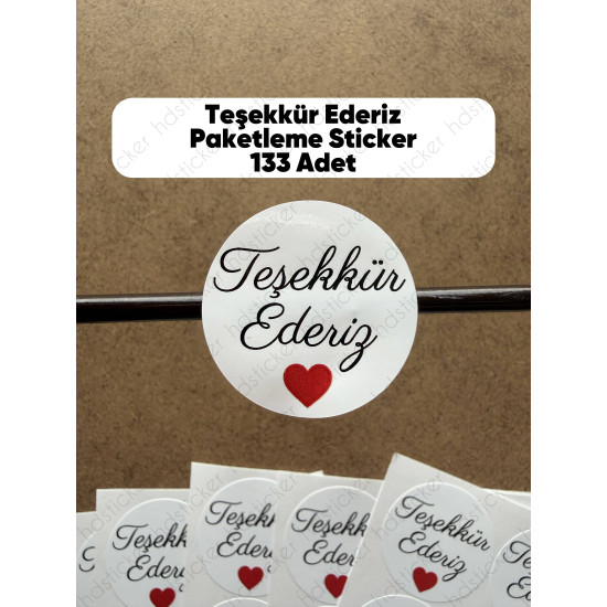 133 Adet Teşekkür Ederiz Etiketi Yapışkanlı Hediye Paketleme Ambalaj Kutu Sticker Çıkartma 133 Adet Teşekkür Ederiz Etiketi Yapışkanlı Hediye Paketleme Ambalaj Kutu Sticker Çıkartma