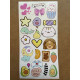 142 Adet Sevimli Etiket Kedi, Çiçek, Sebze, Pasta, Hayvan, Meyve, Dondurma, Avokado, Yıldız, Öğretici Çocuk Odası Sticker Seti 142 Adet Sevimli Etiket Kedi, Çiçek, Sebze, Pasta, Hayvan, Meyve, Dondurma, Avokado, Yıldız, Öğretici Çocuk Odası Sticker Seti