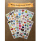 144 Adet Karışık Temalı Sticker Seti - Bullet Journal, Ajanda, Defter, Laptop Çıkartma