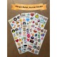 144 Adet Karışık Temalı Sticker Seti - Bullet Journal, Ajanda, Defter, Laptop Çıkartma 144 Adet Karışık Temalı Sticker Seti - Bullet Journal, Ajanda, Defter, Laptop Çıkartma
