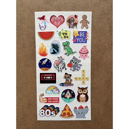 144 Adet Karışık Temalı Sticker Seti - Bullet Journal, Ajanda, Defter, Laptop Çıkartma 144 Adet Karışık Temalı Sticker Seti - Bullet Journal, Ajanda, Defter, Laptop Çıkartma