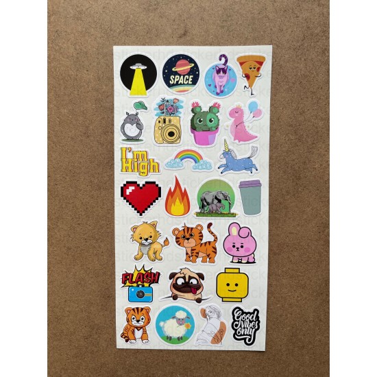 144 Adet Karışık Temalı Sticker Seti - Bullet Journal, Ajanda, Defter, Laptop Çıkartma 144 Adet Karışık Temalı Sticker Seti - Bullet Journal, Ajanda, Defter, Laptop Çıkartma