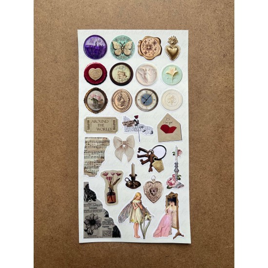 146 Adet Vintage Temalı Sticker Seti Planner Ajanda Art Laptop Tablet Telefon Bullet Journal Etiket 146 Adet Vintage Temalı Sticker Seti Planner Ajanda Art Laptop Tablet Telefon Bullet Journal Etiket