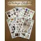 146 Adet Vintage Temalı Sticker Seti Planner Ajanda Art Laptop Tablet Telefon Bullet Journal Etiket