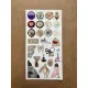 146 Adet Vintage Temalı Sticker Seti Planner Ajanda Art Laptop Tablet Telefon Bullet Journal Etiket