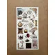 146 Adet Vintage Temalı Sticker Seti Planner Ajanda Art Laptop Tablet Telefon Bullet Journal Etiket