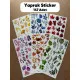 147 Adet Yaprak Temalı Sticker Ajanda Planner Bullet Journal Renkli Çiçek Dekoratif Etiket Çıkartma 147 Adet Yaprak Temalı Sticker Ajanda Planner Bullet Journal Renkli Çiçek Dekoratif Etiket Çıkartma