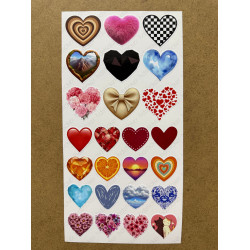 150 Adet Karışık Desenli Kalp Sticker Seti Hediye Davetiye Defter Ajanda Paketleme Etiket Çıkartma 150 Adet Karışık Desenli Kalp Sticker Seti Hediye Davetiye Defter Ajanda Paketleme Etiket Çıkartma