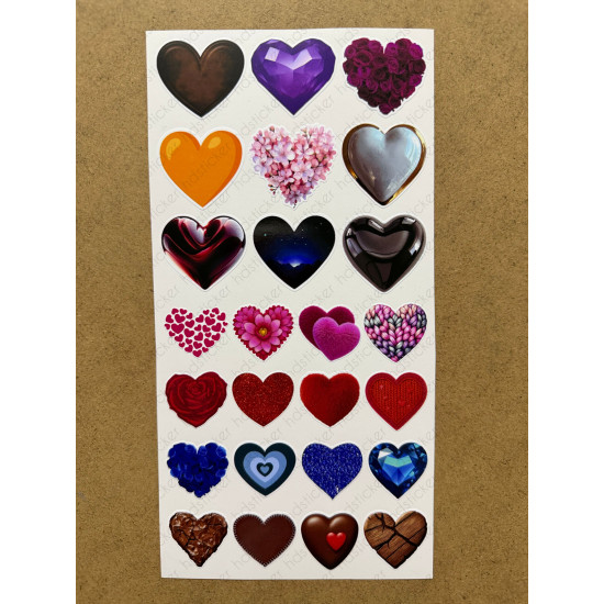 150 Adet Karışık Desenli Kalp Sticker Seti Hediye Davetiye Defter Ajanda Paketleme Etiket Çıkartma 150 Adet Karışık Desenli Kalp Sticker Seti Hediye Davetiye Defter Ajanda Paketleme Etiket Çıkartma