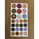 150 Adet Retro Pul Mühür Sticker Seti Vintage Etiket Karışık Desen Hediye Davetiye Defter Süsleme 150 Adet Retro Pul Mühür Sticker Seti Vintage Etiket Karışık Desen Hediye Davetiye Defter Süsleme